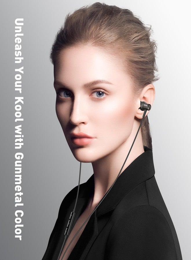 iMangoo Design for Apple Headphones MFi Magnetic Wired Earbuds HiFi Stereo Bass Headset Lightning Earphones with Microphone Volume Control for iPhone 14 Plus 13 Pro Max 12 Mini 11 10 XS XR Gunmetal - Image 2